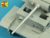 Aber 35L-251 7.5cm Gun Barrel for German Tank Pz.Kpfw. VI Ausf.B (For Revosys Model) 1:35